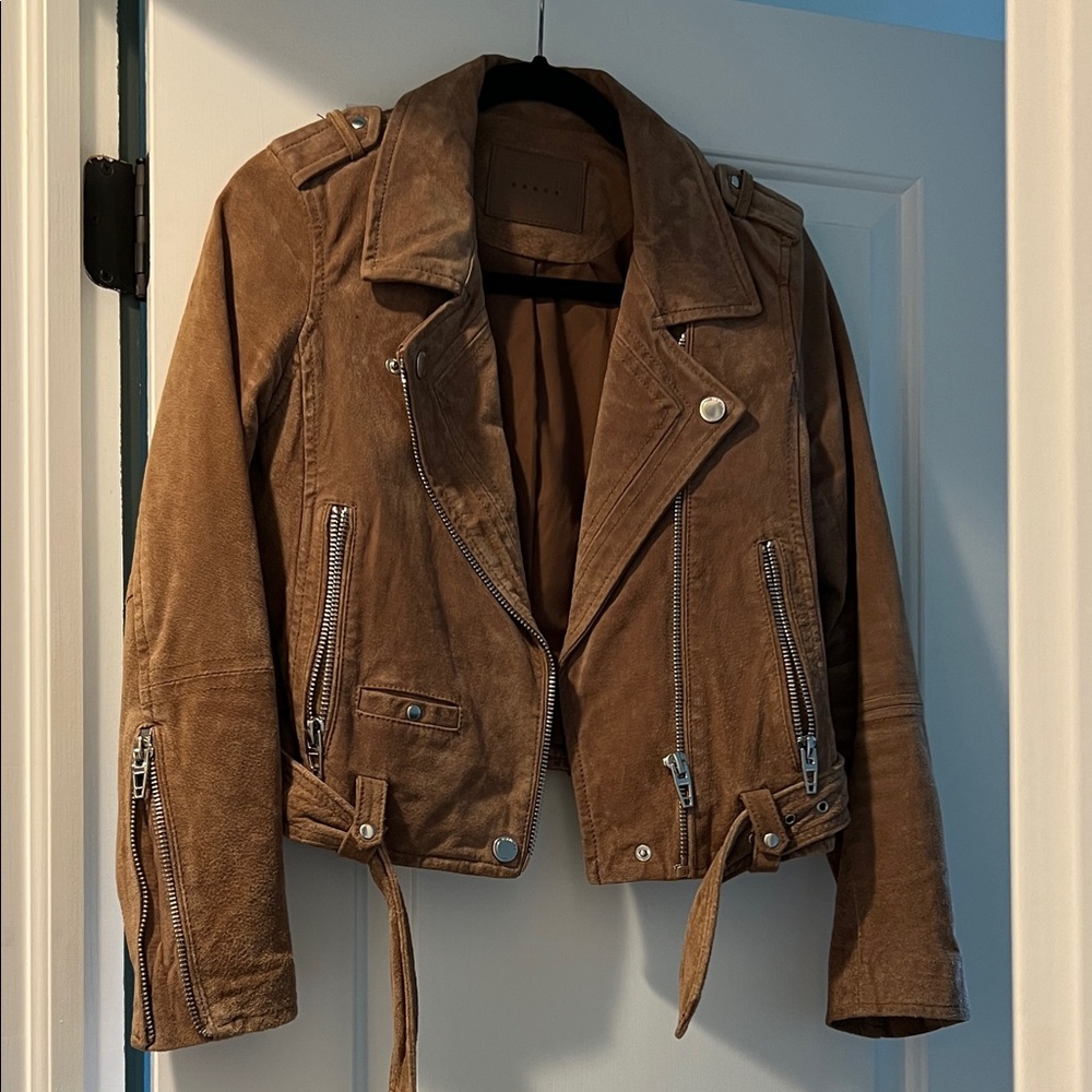 Blank NYC Tan Suede Women's Jacket